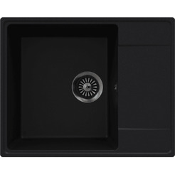 Мойка кухонная Maunfeld Lacrima 605 MFQS-605B (черный)