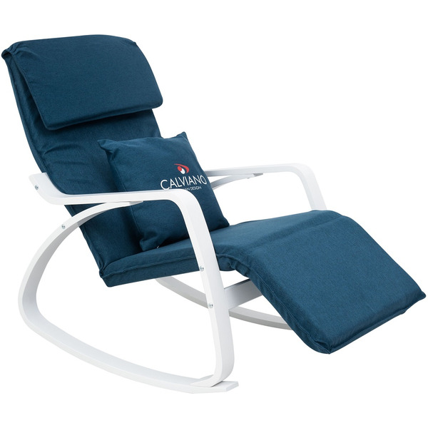 Кресло-качалка Calviano Comfort 1 (синий)