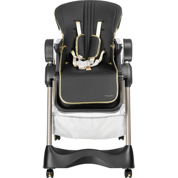 Стульчик для кормления NINO Banny (черный)