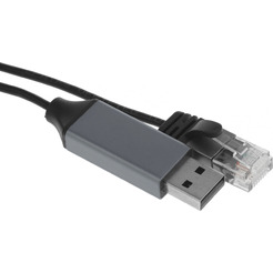 Кабель BURO BU-USB-A-LAN100-2M