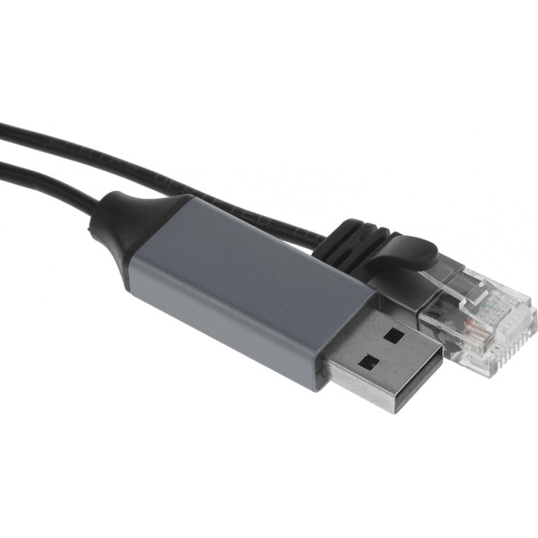 Кабель BURO BU-USB-A-LAN100-2M