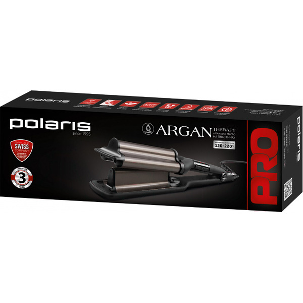 Плойка-волна Polaris PHS 5095TAi wave Argan Therapy PRO