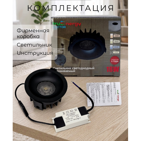 Точечный светильник TruEnergy 10570