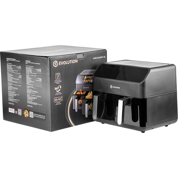 Аэрофритюрница Evolution AIRO 9800ТW Dual