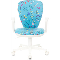 Кресло Бюрократ KD-W10AXSN/STICK-BL (голубой)