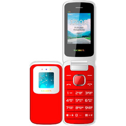 Мобильный телефон Texet TM-325 (гранатовый)