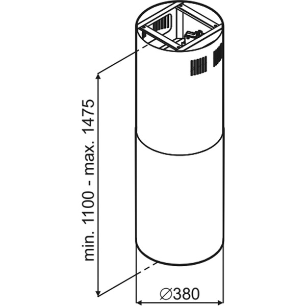 Вытяжка MAUNFELD Lee Isla sensor 39 (белый)