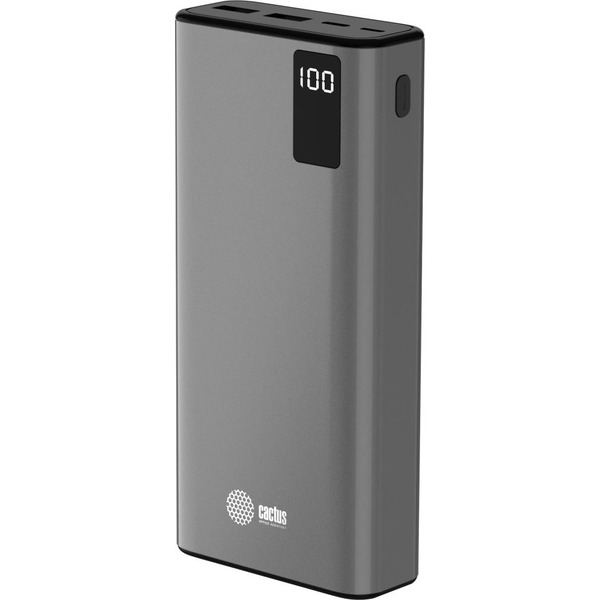 Внешний аккумулятор Cactus CS-PBFSFA-20000 (серый)