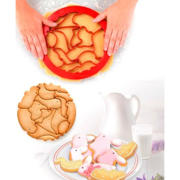 Форма для выпечки Bradex Зоопарк TK 0214