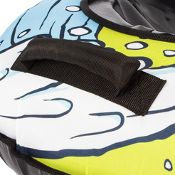 Тюбинг-ватрушка Snowstorm BZ-90 Wave / W112866 (90см, голубой/черный)