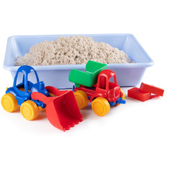 Песок кинетический Genio Kids Умный песок. Большая стройка SSN901