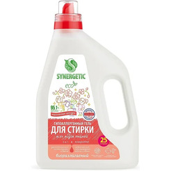 Гель для стирки SYNERGETIC 3в1 Магическая орхидея 1.5 л