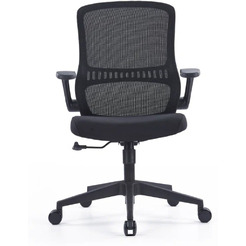 Кресло компьютерное SitZone CH-526B сетка/ткань, черный