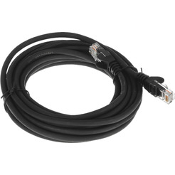 Кабель Lanmaster LAN-PC45/U5E-5.0-BK