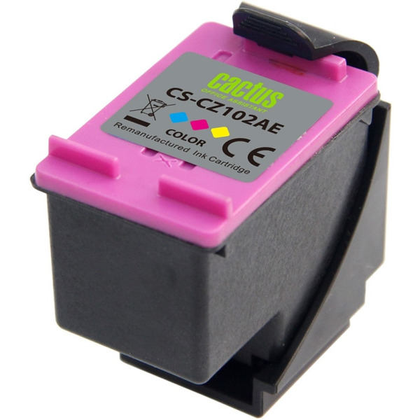 Картридж струйный Cactus CS-CZ102AE № 650 (многоцветный)