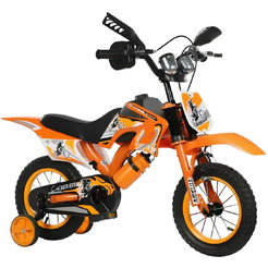 Велосипед детский YAYALE 210-001, 16" (оранжевый)