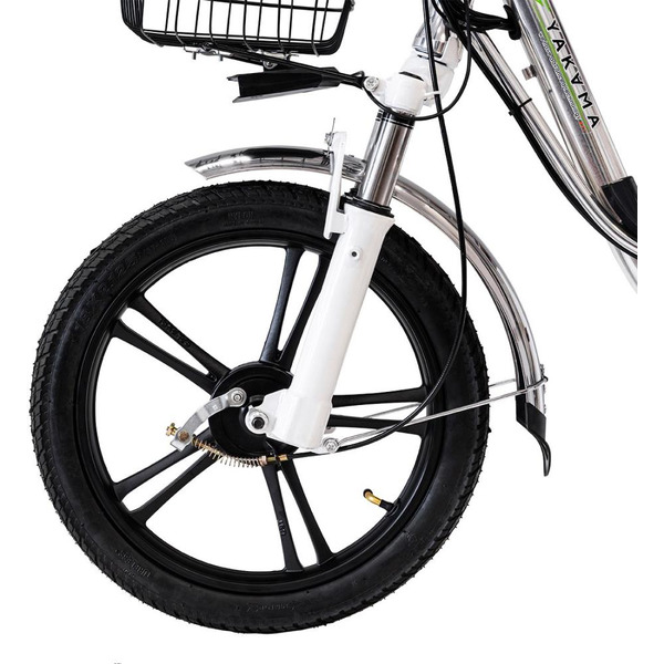 Электровелосипед Yakama S1 (серебристый)