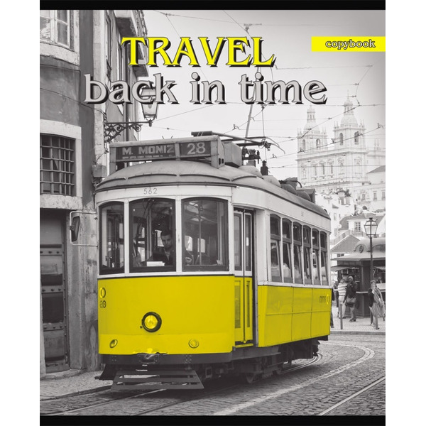 Тетрадь ПРОФ-ПРЕСС, Акцент на цвет, 96-2568, картон 96 л  хромэрзац, кл, ф. А5,