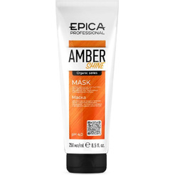 Маска для восстановления и питания EPICA Professional Amber Shine ORGANIC 250 мл. 91359