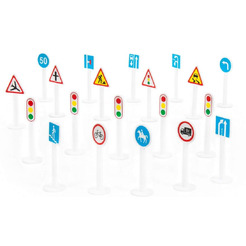 Набор дорожных знаков Полесье №2 (20 элементов) 64202