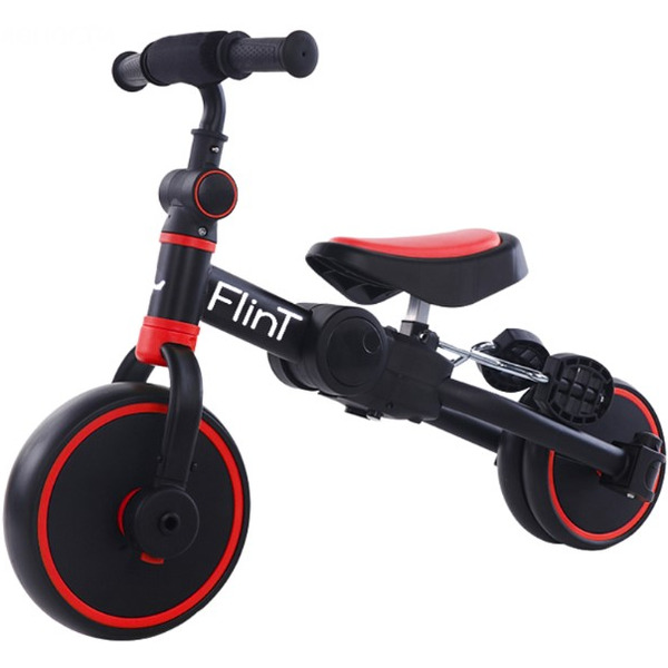 Беговел BubaGo Flint BG-F-109-1 Черно-красный