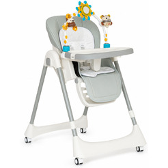 Стульчик для кормления VipBaby Relax 0+ (серый)