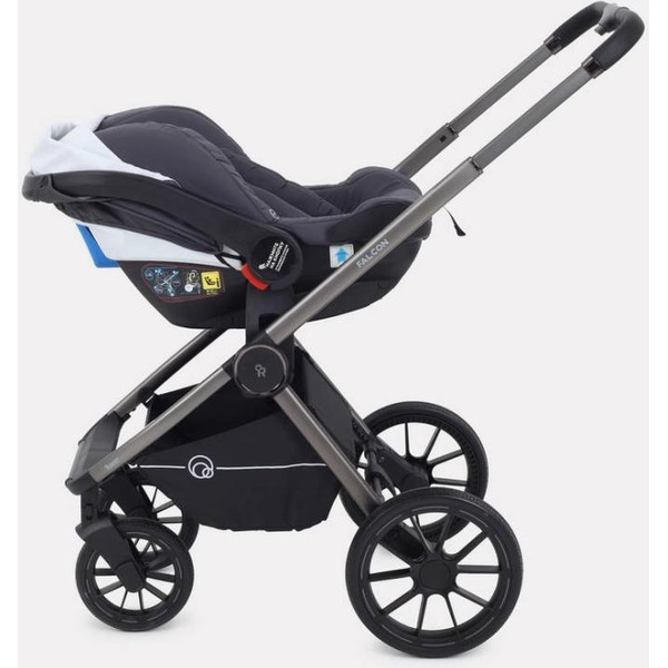 Детская универсальная коляска Rant Falcon 3 в 1 / RA098 (Graphite)