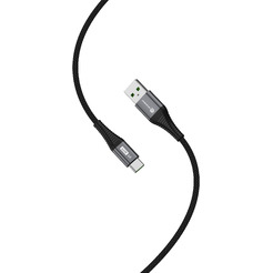 Кабель Atomic Hipper USB-A-USB-C 6A 66W 30.393 (1.5м, черный)