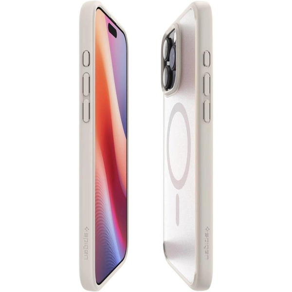 Чехол для телефона Spigen Ultra Hybrid Mag Magsafe для iPhone 16 Pro ACS08138 (Frost Natural Titanium)