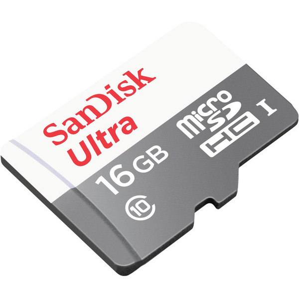 Карта памяти SanDisk Ultra Android microSDHC 16GB 10 CL (SDSQUNB-016G-GN3MN)
