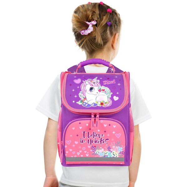 Ранец ПИФАГОР BASIC Happy unicorn 271372