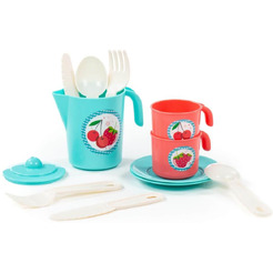 Набор игрушечной посуды Полесье Анюта 80042