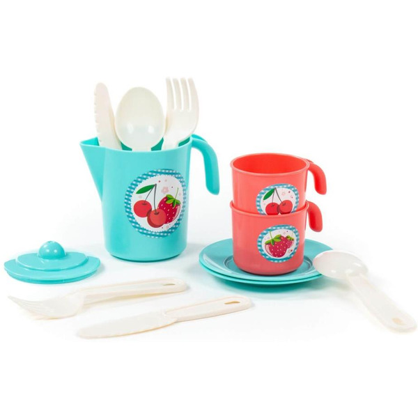 Набор игрушечной посуды Полесье Анюта 80042