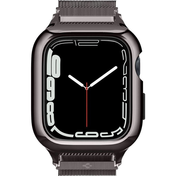 Ремешок с чехлом SPIGEN METAL FIT PRO для APPLE WATCH GRAPHITE ACS04585