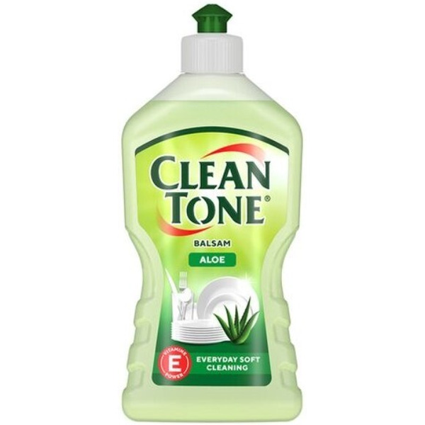 Бальзам для мытья посуды CLEAN TONE "Алоэ вера", 450 мл