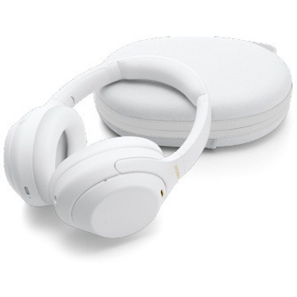 Наушники с микрофоном Sony WH-1000XM4 (белый)