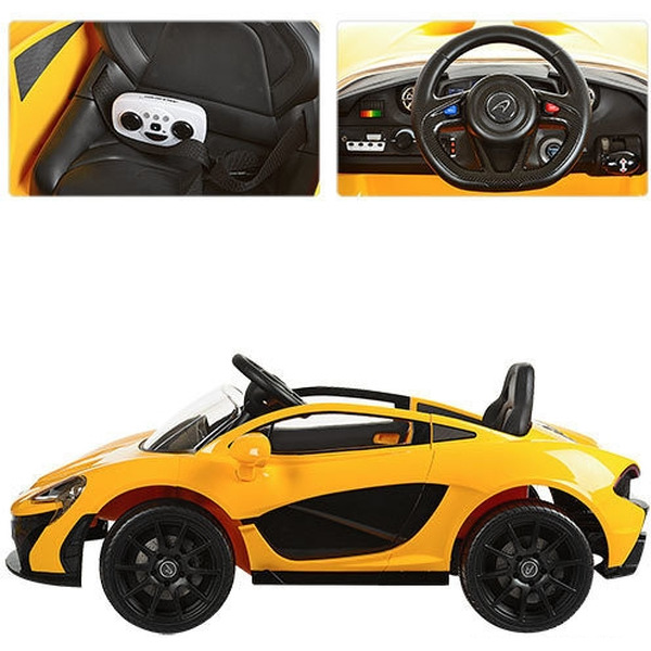 Электромобиль CHILOKBO McLaren P1 672 желтый