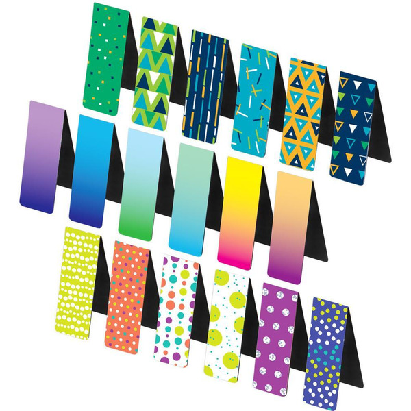 Набор закладок для книг BRAUBERG 113177 (МАГНИТНЫХ, 30 шт., 60x20 мм)