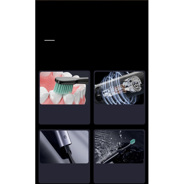 Электрическая зубная щетка Enchen Aurora T2 (черный)