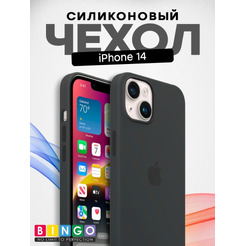 Бампер Bingo Silicone Case для APPLE iPhone 14 Черный