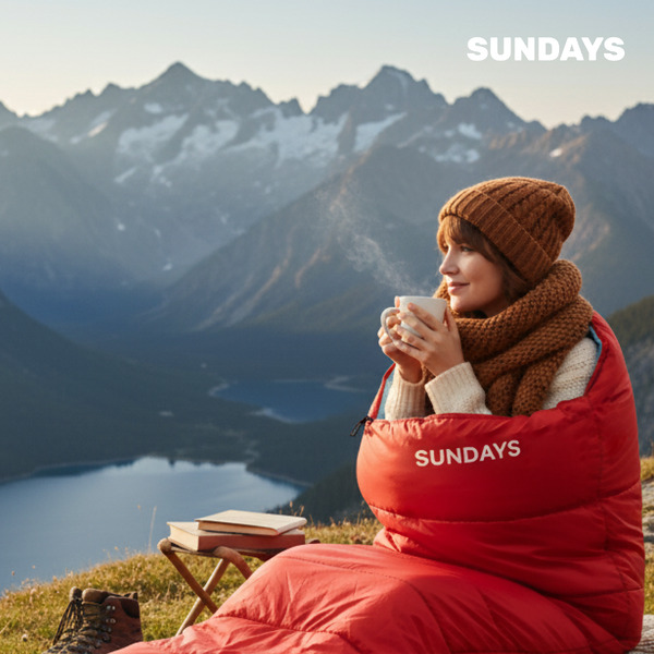 Спальный мешок Sundays ZC-SB010 (красный)