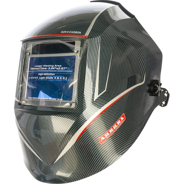 Сварочная маска Aurora Sun-9 Carbon (24828)