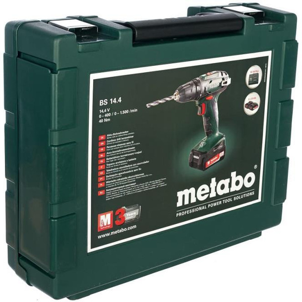 Дрель-шуруповерт Metabo BS 14.4 (602206540)