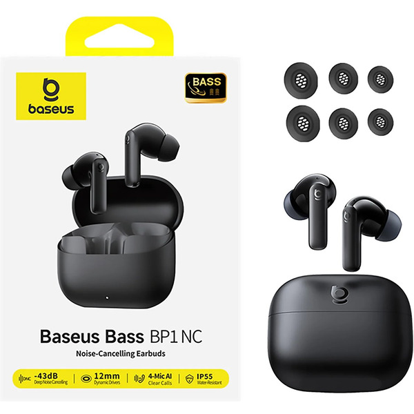 Наушники Baseus Bass BP1 NC (черный)