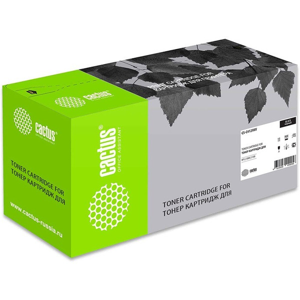 Картридж лазерный Cactus CS-C4129X C4129X черный (10000стр.) для HP LJ 5000/5100