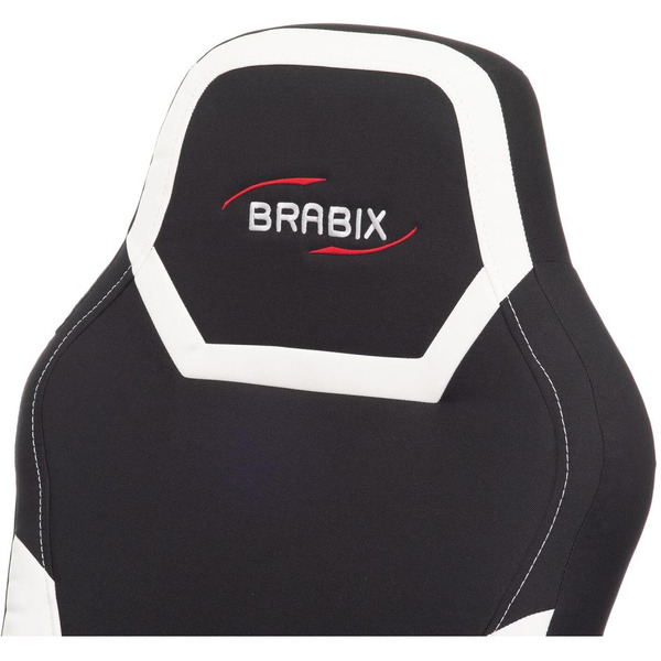 Кресло Brabix Alpha GM-018 532640 (черный/белый)