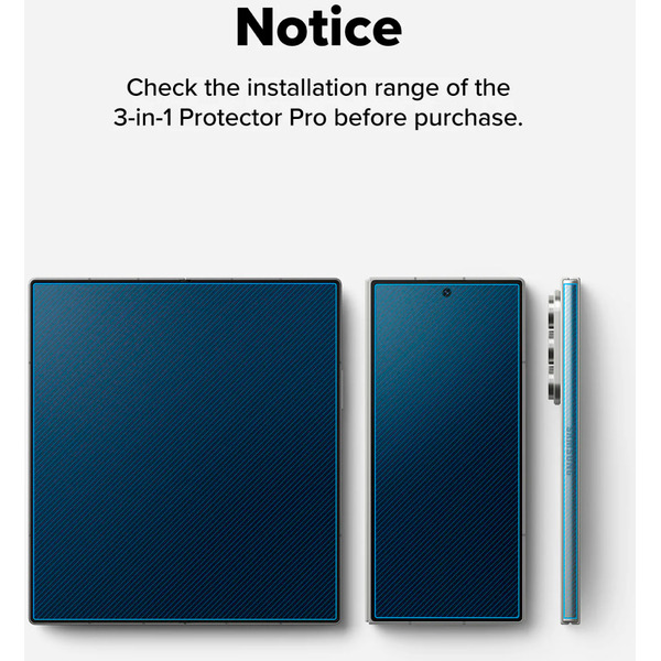 Защитный набор RINGKE PROTECTOR PRO 3в1 для Galaxy Z Fold 7