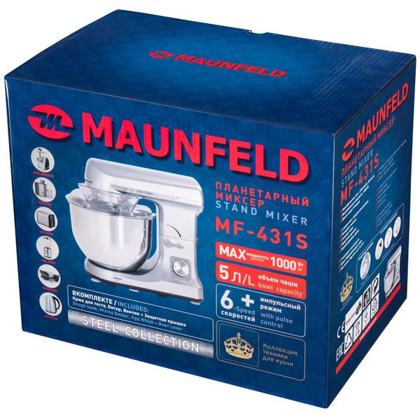 Миксер MAUNFELD MF-431S