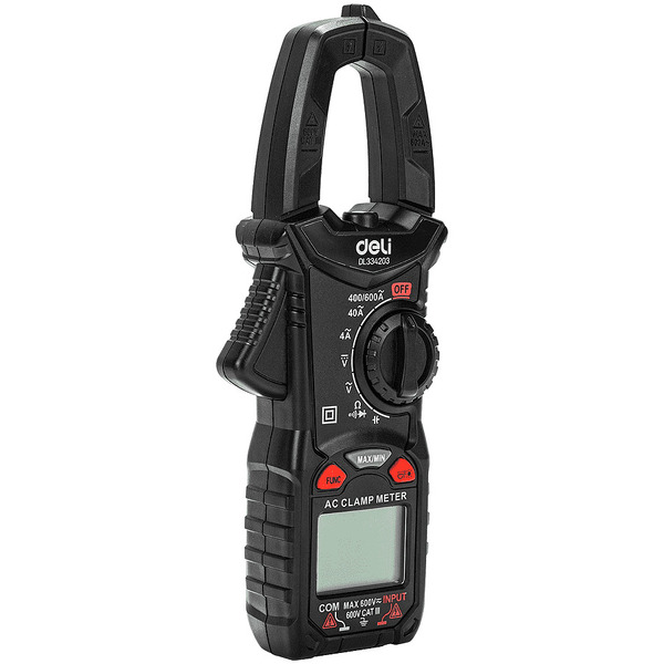 Токовые клещи Deli EDL334203