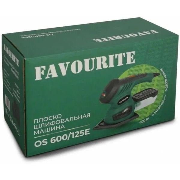 Виброшлифмашина Favourite OS 600/125E